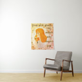 Tenture Whimsical Garden - Modern Tapestry (En situation)