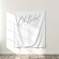 Whimsical Genre Neutral Oh Baby Backdrop