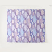Tenture Whimsical Pastel Clouds et étoiles Motif (Devant (Horizontal))