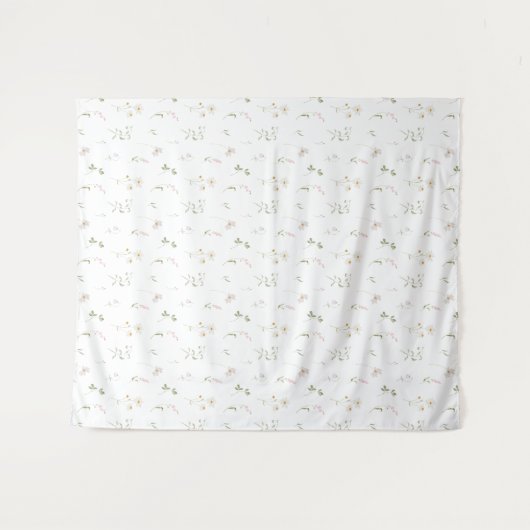 Tenture Whimsical Wildflower Tapestry Backdrop (Devant (Horizontal))