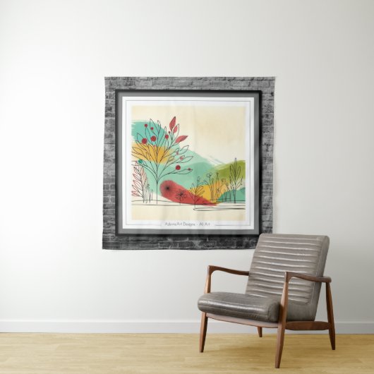 Tenture Whimsy (En situation)