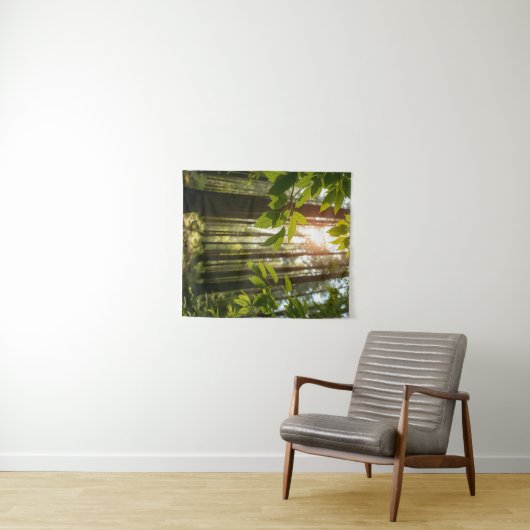 Tenture Whispering Forest (En situation (horizontale))