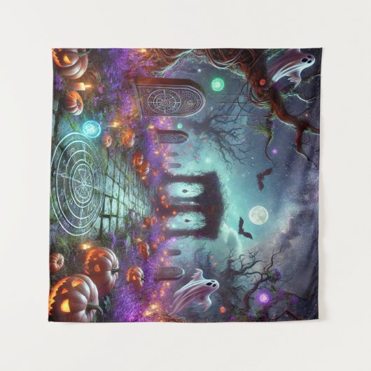 Tenture Whispers Beyond the Arch (Devant (Horizontal))