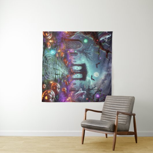 Tenture Whispers Beyond the Arch (En situation (horizontale))