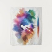 Tenture Whispers d'une âme arc-en-ciel (Devant)