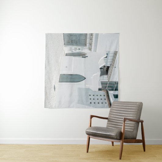 Tenture White concrete house (En situation (horizontale))