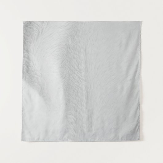 Tenture White cotton texture fabric (Devant (Horizontal))