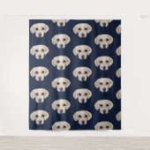 Tenture White Labrador Retriever (Devant)