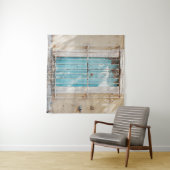 Tenture White steel window grill (En situation (horizontale))