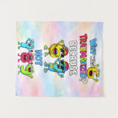 Tenture Why Was 6 Traumatized Funny Math Design (Devant (Horizontal))