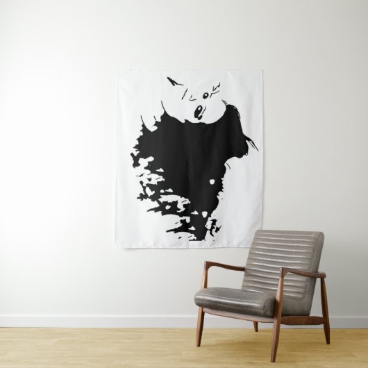 Tenture Wicked Mane (En situation)