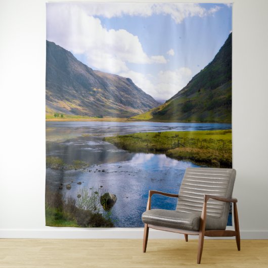 Tenture wiew nature, montagne (En situation)