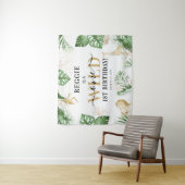 Tenture Wild One Jungle/Safari 1er anniversaire (En situation)