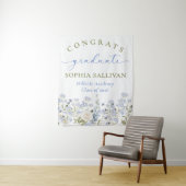 Tenture Wildflower Bloom Graduation Party (En situation)