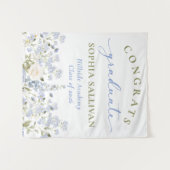 Tenture Wildflower Bloom Graduation Party (Devant (Horizontal))