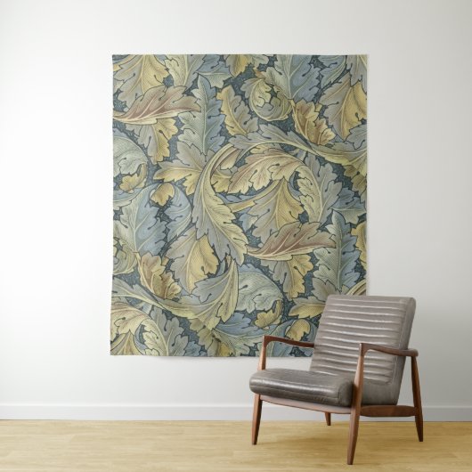 Tenture William Morris Acanthus Feuille Floral Art Nouveau (En situation)