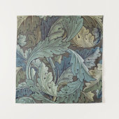 Tenture William Morris Acanthus Sage Fleur Floral Botaniqu (Devant (Horizontal))