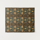 Tenture William Morris Antique Honeysuckle Motif Floral (Devant (Horizontal))