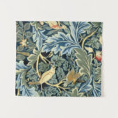 Tenture William Morris Birds et Acanthus (Devant (Horizontal))