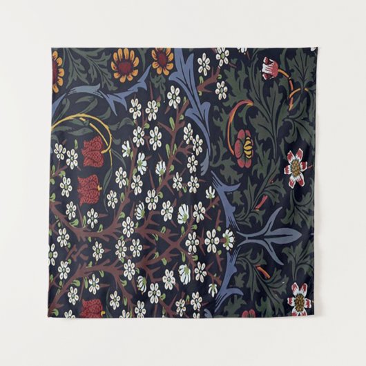 Tenture William Morris Blackthorn (Devant (Horizontal))