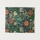 Tenture William Morris Compton Floral Art Nouveau Motif (Devant (Horizontal))