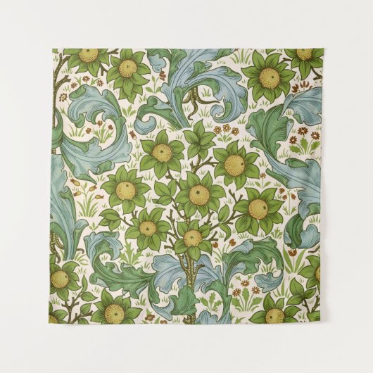 Tenture William Morris' Orchard Pattern Art Nouveau (Devant)
