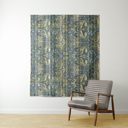 Tenture William Morris Peacock et Dragon (En situation)