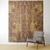 Tenture William Morris Pervenche (En situation)
