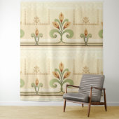Tenture William Morris Row of Lilies (En situation)