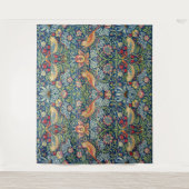 Tenture William Morris - Thief aux fraises (Devant)