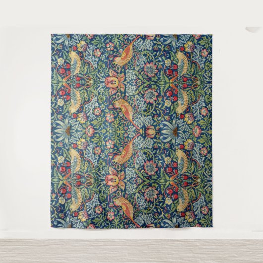 Tenture William Morris - Thief aux fraises (Devant)