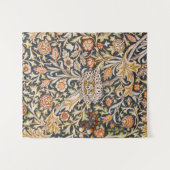Tenture William Morris Trent Garden Flower Motif classique (Devant (Horizontal))