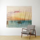 Tenture William Turner - La lagune près de Venise au couch (En situation (horizontale))