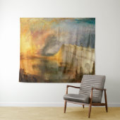 Tenture William Turner - L'incendie du Parlement (En situation (horizontale))