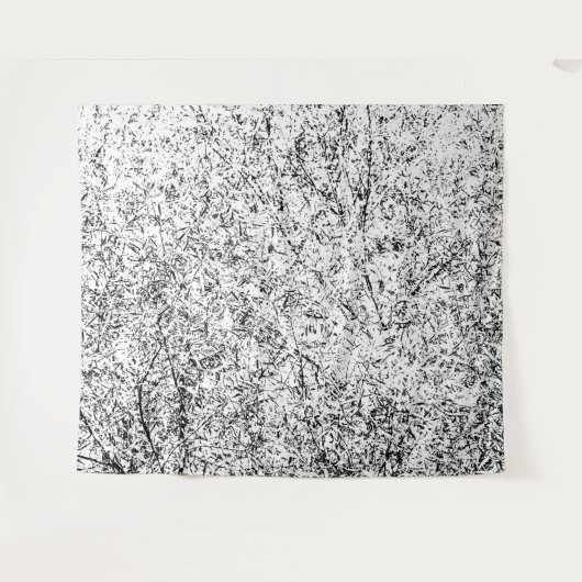 Tenture Willow se déleave. Abstract (Devant (Horizontal))