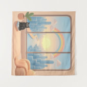 Tenture Window to a Dreamworld (Devant (Horizontal))