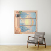 Tenture Window to a Dreamworld (En situation (horizontale))