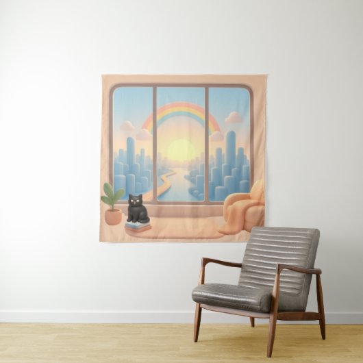 Tenture Window to a Dreamworld (En situation)