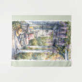 Tenture Wisteria Porch Rocking Chair Scène (Devant (Horizontal))