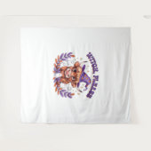 Tenture Witch Please Highland Cow Halloween (Devant (Horizontal))