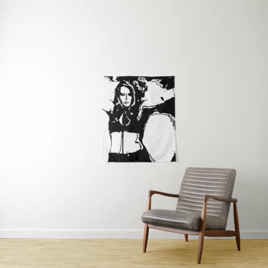 Tenture Witchy Woman (En situation)