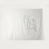 Tenture With Love Wedding Photo Backdrop Banner (Devant (Horizontal))