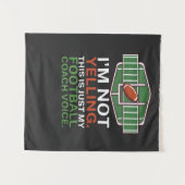 Tenture Wonderful American Football Coach (Devant (Horizontal))