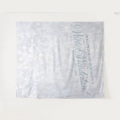 Tenture Wonderland Snow Scene | Arrière-plan (Devant (Horizontal))