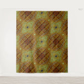 Tenture Wood Grain Rhombus (Devant)