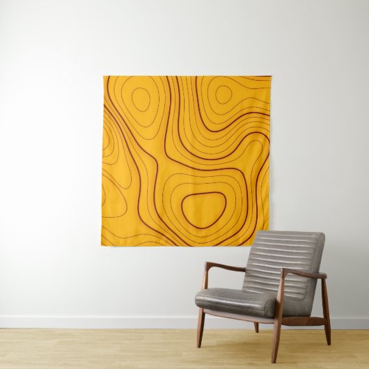 Tenture Wood texture, linear abstraction backgroundabstrac (En situation (horizontale))