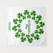 Tenture Wreath de la Saint Patrick Thunder_Cove (Devant (Horizontal))