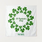 Tenture Wreath de la Saint Patrick Thunder_Cove (Devant)