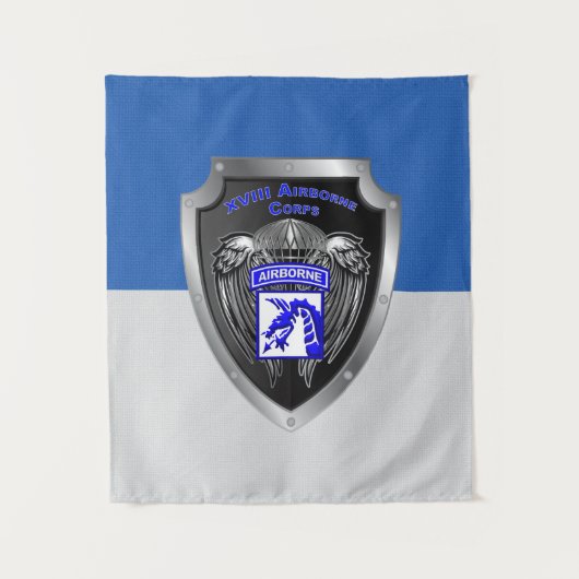 Tenture XVIIIe corps aéroporté (Devant)