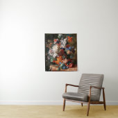 Tenture Xzendor7 Bouquet de fleurs par Jan van Huysum (En situation)